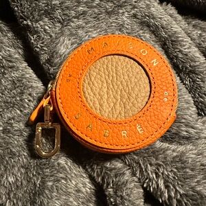 Maison de Sabré Orange Coin Purse